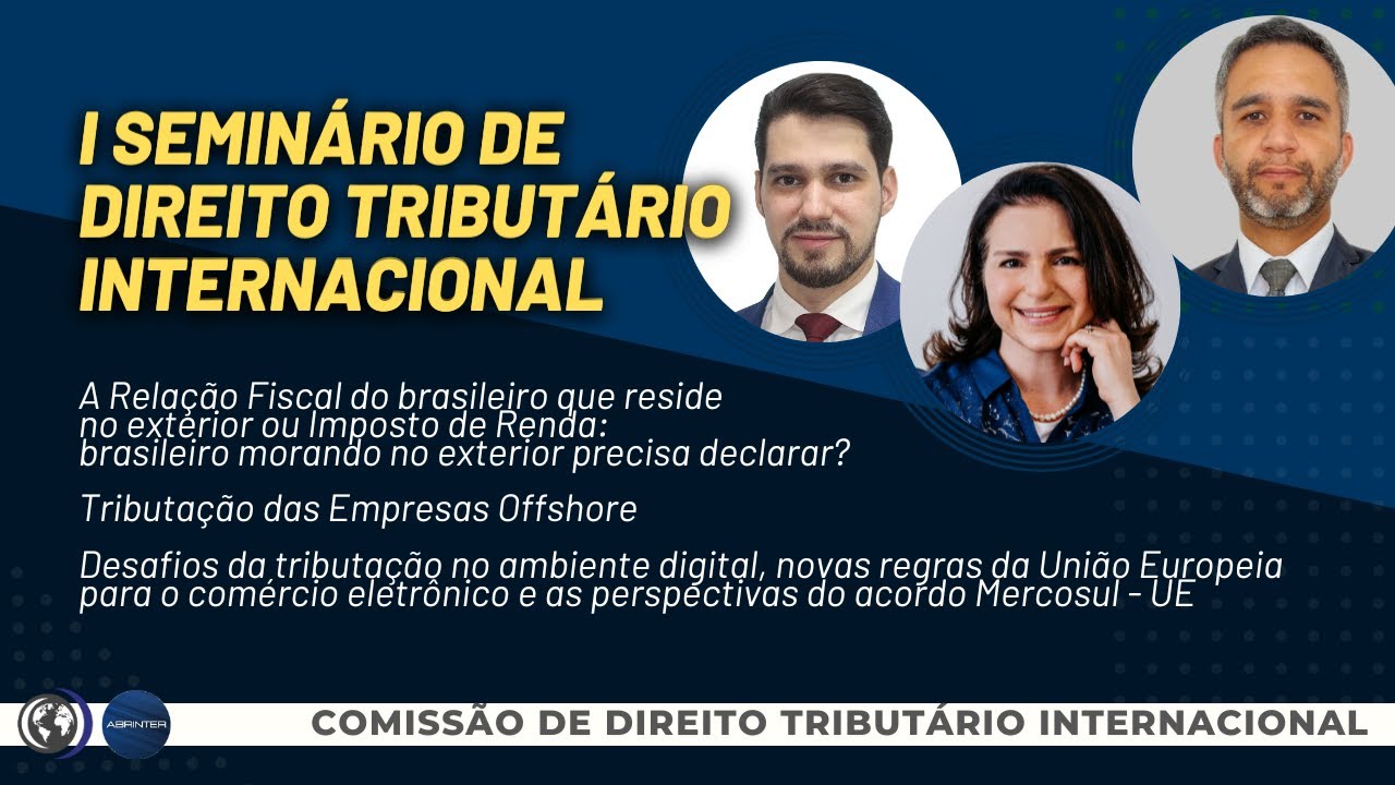 I Seminário de Direito Tributário Internacional [Comissão de Direito Tributário Internacional]