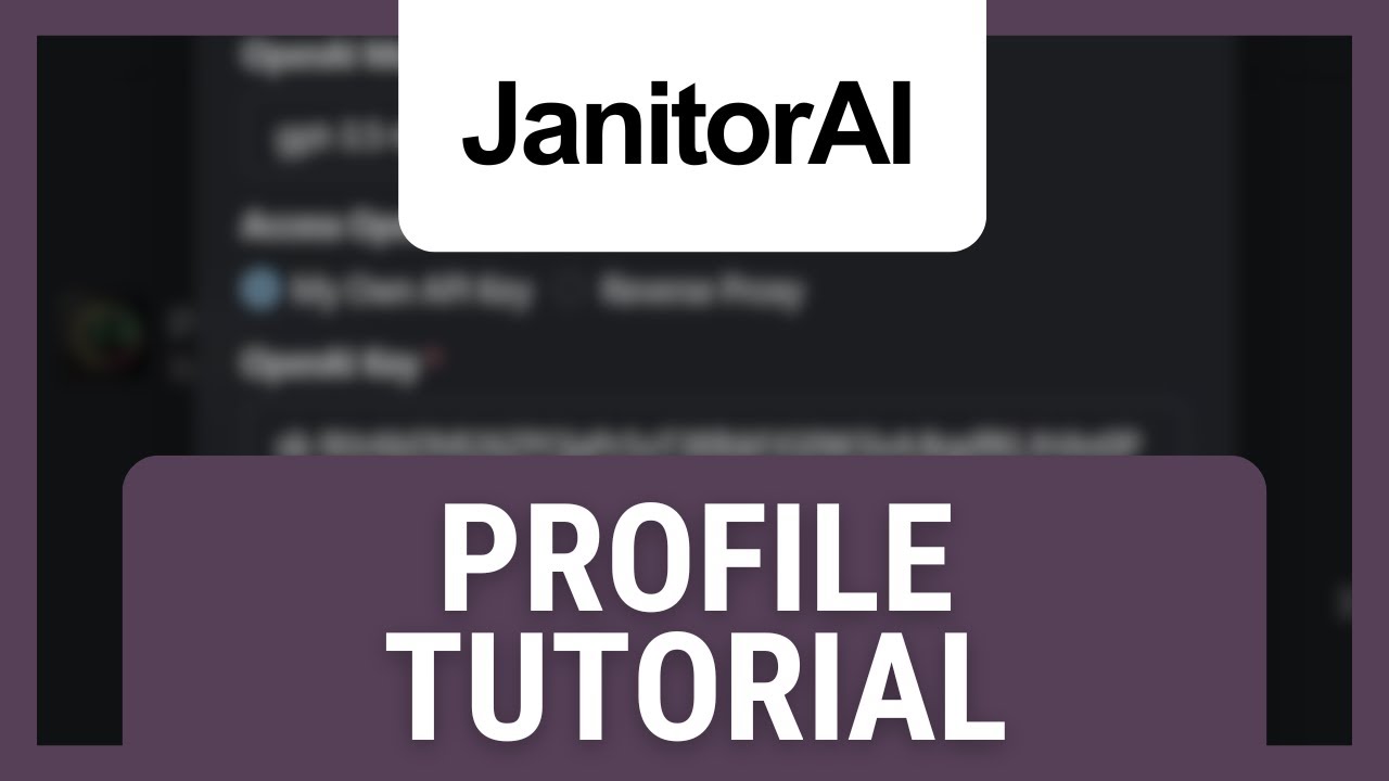 Janitor AI Profile Tutorial (Everything You Need To Know)