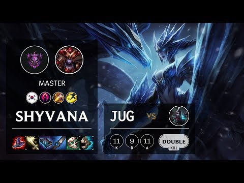 Shyvana Jungle vs Ekko - KR Master Patch 10.6