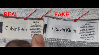 Download lagu Real vs Fake Calvin Klein underwear. How to spot counterfeit CK boxers mp3 Download lagu Real vs Fake Calvin Klein underwear. How to spot counterfeit CK boxers mp3