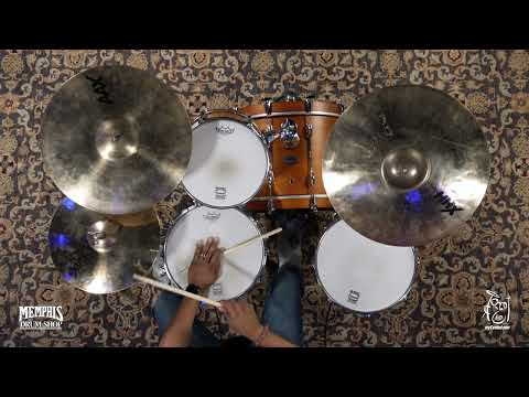 Used Sabian 18" AAX Thin Crash Cymbal - 1275g (U21806XC-1022624I)