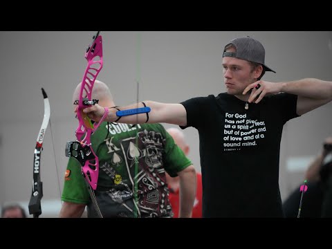 2023 Indoor Nationals Final, Barebow Non-Gender: Robby Weissinger vs. Marcus Cooley