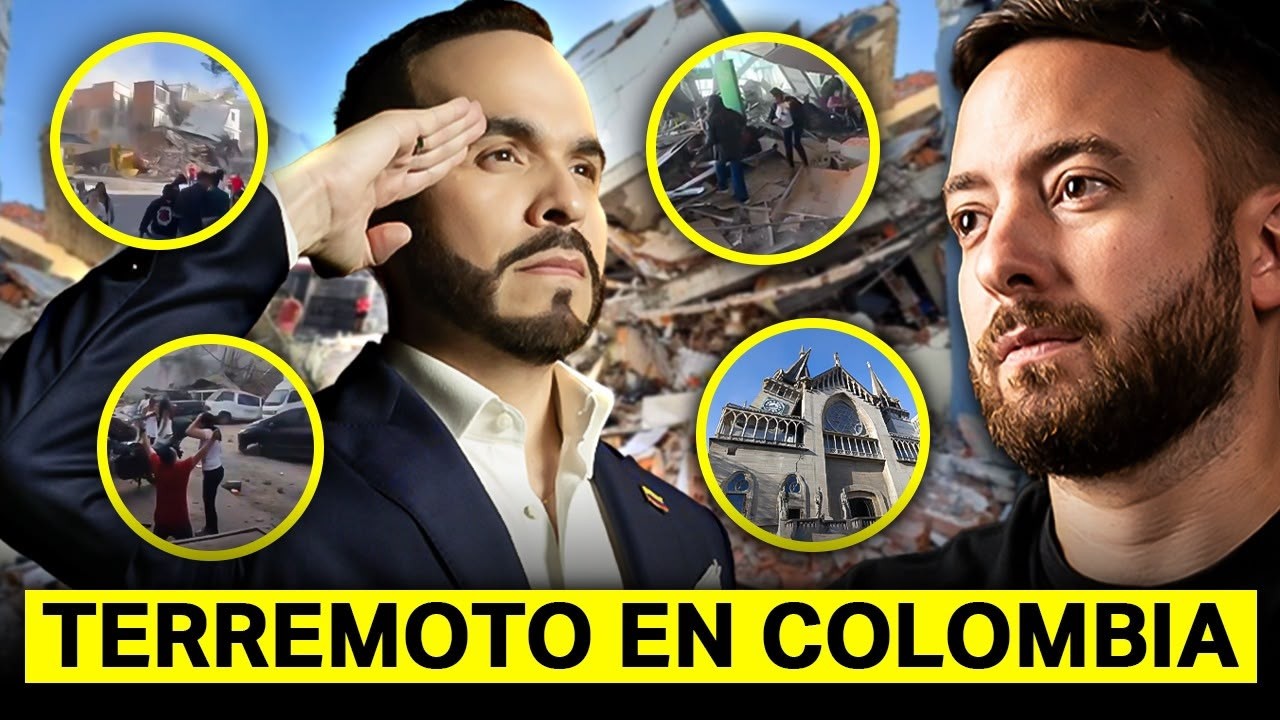 🚨 Abelardo TOMA EL CONTROL frente al terremoto en Colombia | Agustín Laje