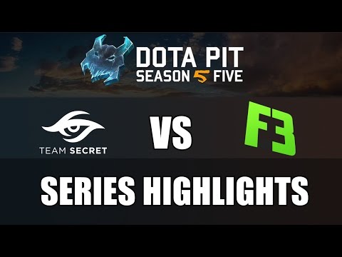 Dota 2 | Team Secret vs Flipsid3 Tactics (Highlights) | Dota Pit Season 5 Qualifiers