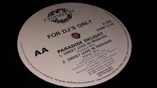Paradise Delight ‎- Sweet Love In Paradise (Groove Mix)