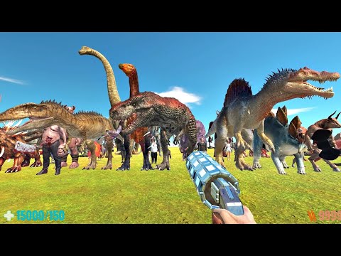 Pulse Blaster vs All Units. Animal Revolt Battle Simulator