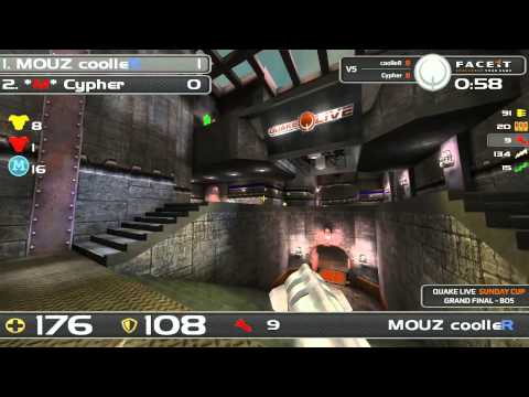 FACEIT - QUAKE LIVE SPRING SEASON CUP 1 (GRAND FINAL: Cypher vs. coolleR) - part 1