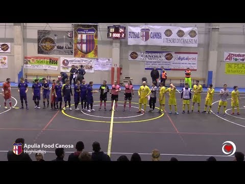 Apulia Food Canosa vs Real San Giuseppe - Serie B gir F stagione 2018/19