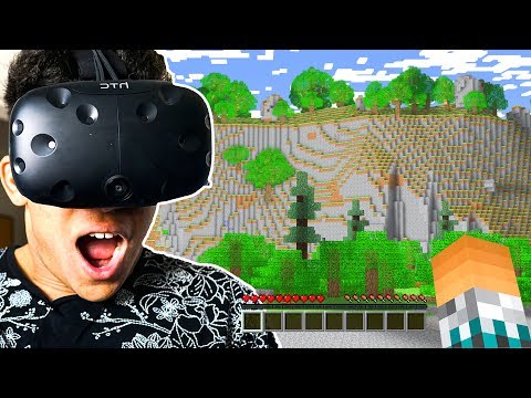 AuthenticGames -  MINECRAFT IN VIRTUAL REALITY!!  - Virtual Reality Glasses (HTC Vive Gameplay)