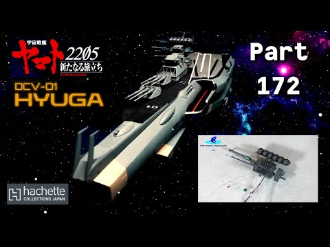 Hachette JP Space Combat Carrier Hyuga Part 172 - Weiterbau des Kommandoturms!