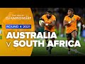 The Rugby Championship Australia V South Africa Rd 4 Highlights