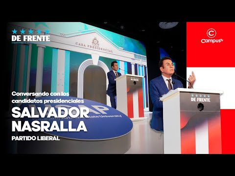 DE FRENTE | Salvador Nasralla | Debate Presidencial Honduras 2025