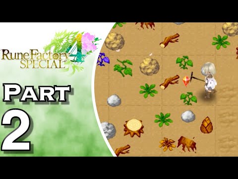 Rune Factory 4 Special - Gameplay - Walkthrough - Let's Play - Switch - Part 2