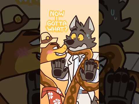 Mr wolf and Mr snake #dreamworks #fypシ #fyp #tiktok #furry #furries #thebadguys #foryou #mrwolf