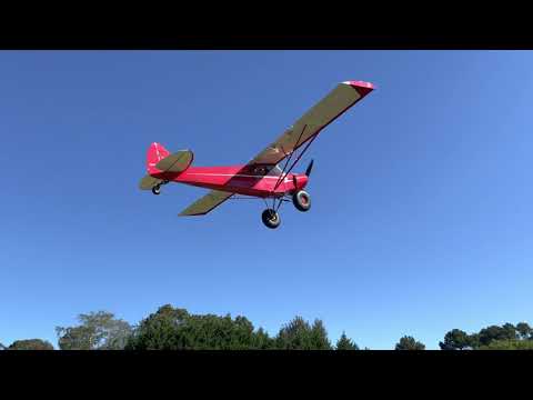 Super cub stol takeoff