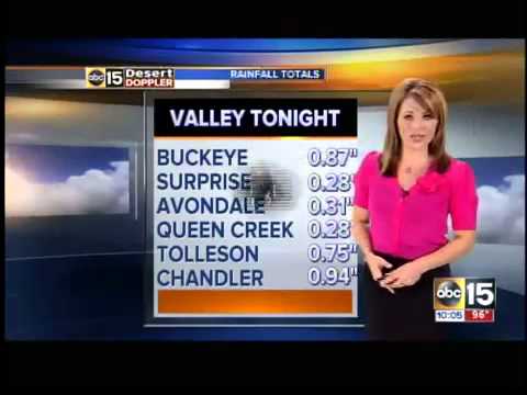 Dust, rain, lightning pound the Valley