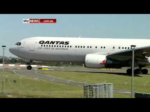suspected sabotage of a Qantas Boeing 767