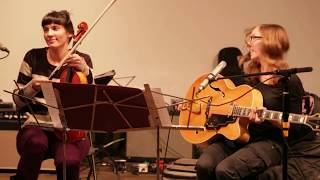 Mary Halvorson & Jessica Pavone - at the Dither Extravaganza 2012 - Invisible Dog, Brooklyn