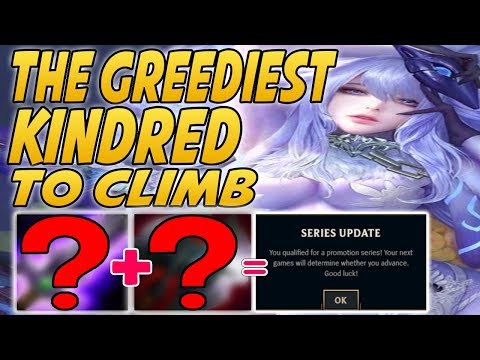 KINDRED ONLY TO CLIMB! FAR TO GREEDY | 9.8 Kindred Jungle - League Of Legends
