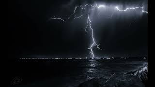 Download lagu Late Night Melancholy  loop WITH rain and thunder 🍃 to vibe, study, sleep to mp3