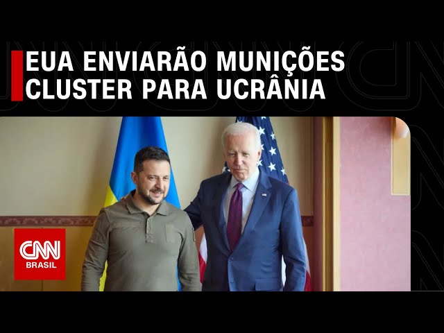 EUA enviarão munições cluster para Ucrânia | CNN 360º