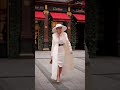 Elegant White Beautiful Fashion Music Slowmotion Lady Street Modern Foryou Walking Live