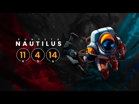Mid Nautilus | Ranked 11-4-14 vs Zed in Gold Division