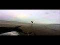 Kitesurfing Dollymount Ireland Feb 2015