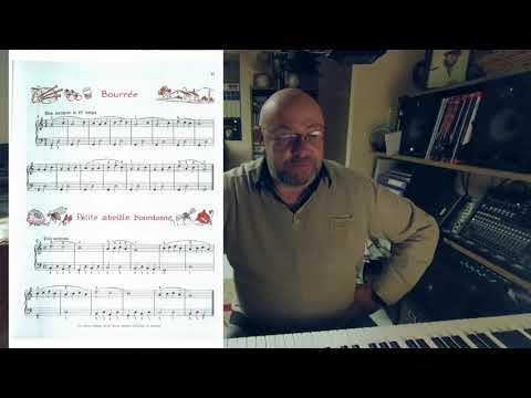 Méthode Rose page 17: Bourrée, Petite Abeille Bourdonne