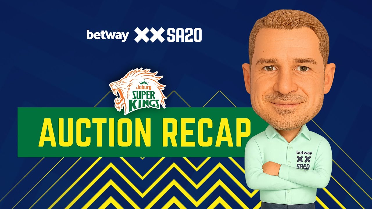 Joburg Super Kings Auction Recap with Dale Steyn