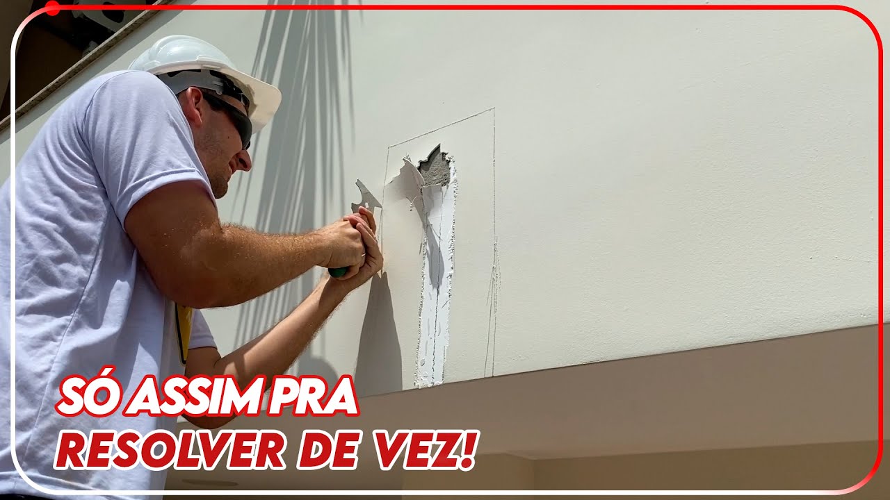 COMO RESOLVER TRINCA, RACHADURA E FISSURA EM PLACA CIMENTICIA?