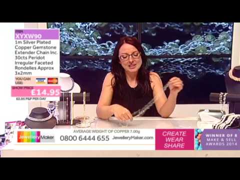 How to make Pearl Jewellery - JewelleryMaker LIVE -5-15