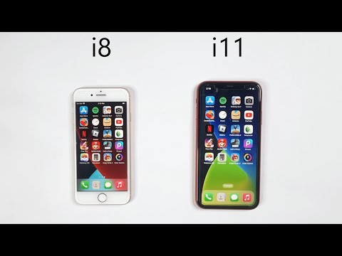 iPhone 8 vs iPhone 11 - SPEED TEST!