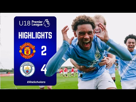 Man Utd gegen Man City | 2 - 4 | Highlights der U18 Premier League | 27.09.25