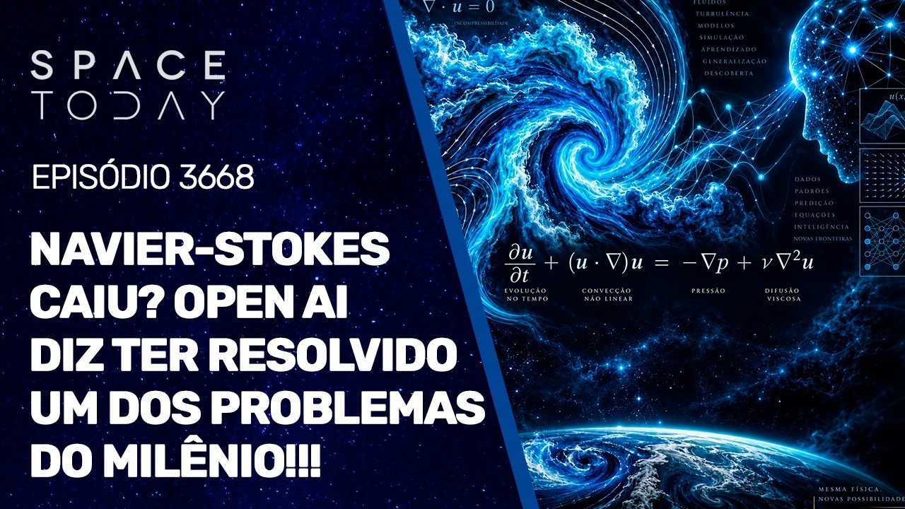 NAVIER-STOKES CAIU? OPEN AI DIZ TER RESOLVIDO UM DOS PROBLEMAS DO MILÊNIO!!!
