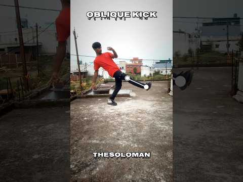 The Most Dangerous Kick in MMA | Oblique Kick Tutorial! #tutorial #india #usa #shortsvideo #yt #mma