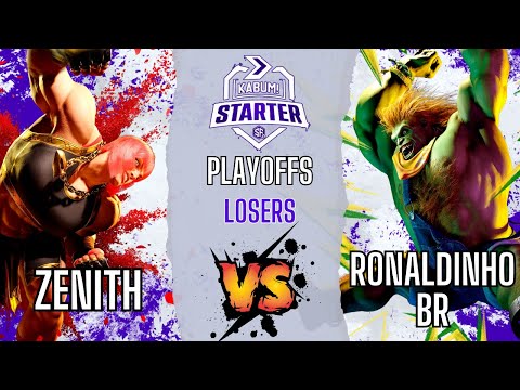 SF6 👊 Zenith (Marisa) vs RonaldinhoBR (Blanka) 👊 KaBuM! Starter SF6 - Playoffs - Losers Quarter