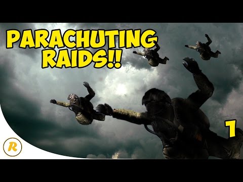 PARACHUTING RAIDS!! - Part 1 - Arma 3 Chernarus Wasteland