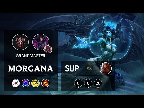 Morgana Support vs Gragas - KR Grandmaster Patch 9.16