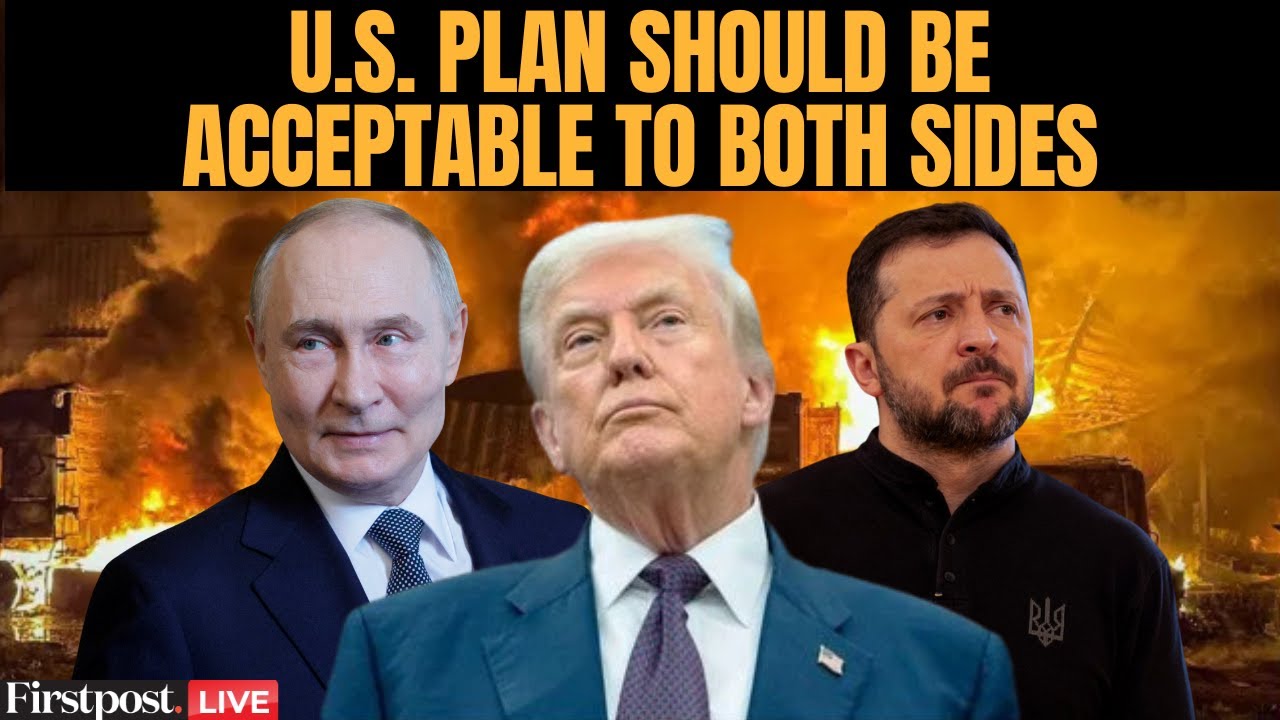 LIVE: White House Defends Peace Proposal for Ukraine, Says Talks Held with Both Russia and Kyiv