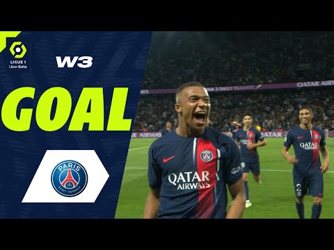 Goal Kylian MBAPPE (90' +1 - PSG) PARIS SAINT-GERMAIN - RC LENS (3-1) 23/24