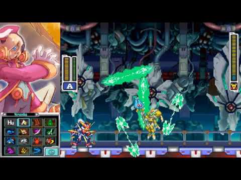 Mega Man ZX Advent - Ashe VS Prometheus & Pandora (Hard/No Damage)