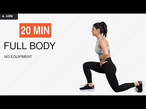 21 Günlük Egzersiz Serisi | 4. Gün | Tüm Vücut Kuvvet Antrenmanı
