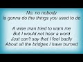 Allman Brothers Band - Things You Used To Do Lyrics