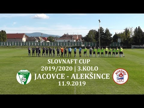 Slovnaft Cup | 3. kolo: Jacovce - Alekšince 11.9.2019