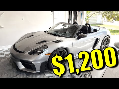 Thumbnail for DIY Oil Change on a $200,000 Porsche Boxster (Spyder RS | GT4RS | GT3RS) by Porsche RS Spyder