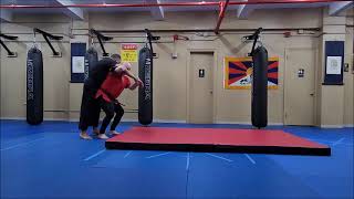 Shuai Jiao Chinese wrestling technique - Chuāi 揣 shoulder throw