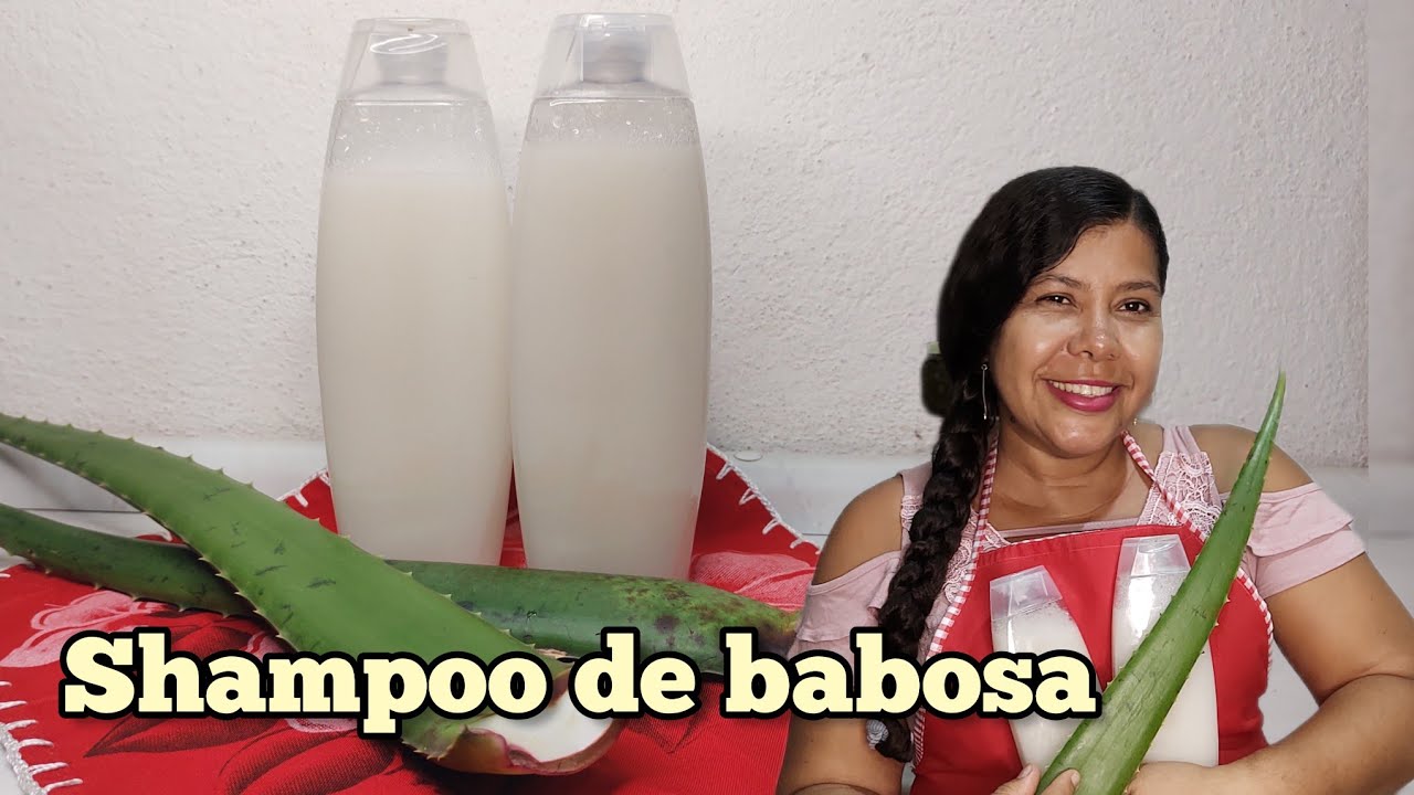 Shampoo de babosa. Combate caspa, queda e dá brilho nos cabelos | Vanuza Santos