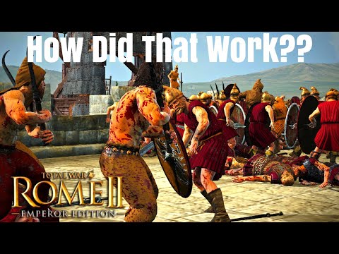 I Can Not Believe That Worked!! Total War Rome 2