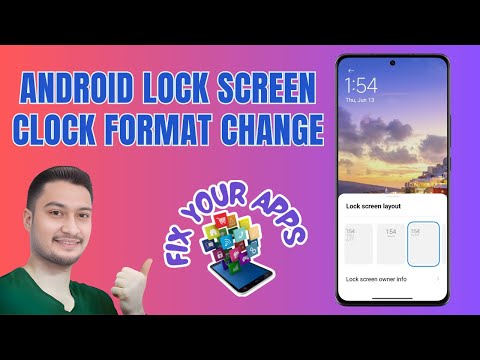 How to Change the Lock Screen Clock Format on Your Android Phone